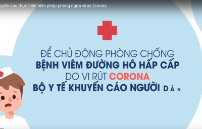 Bộ Y tế khuyến cáo thực hiện phòng ngừa virut Corona